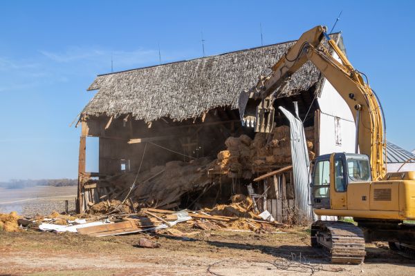 Barn Demolition in Bremerton