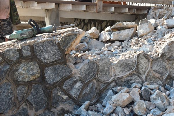 Retaining Wall Demolition in Bremerton